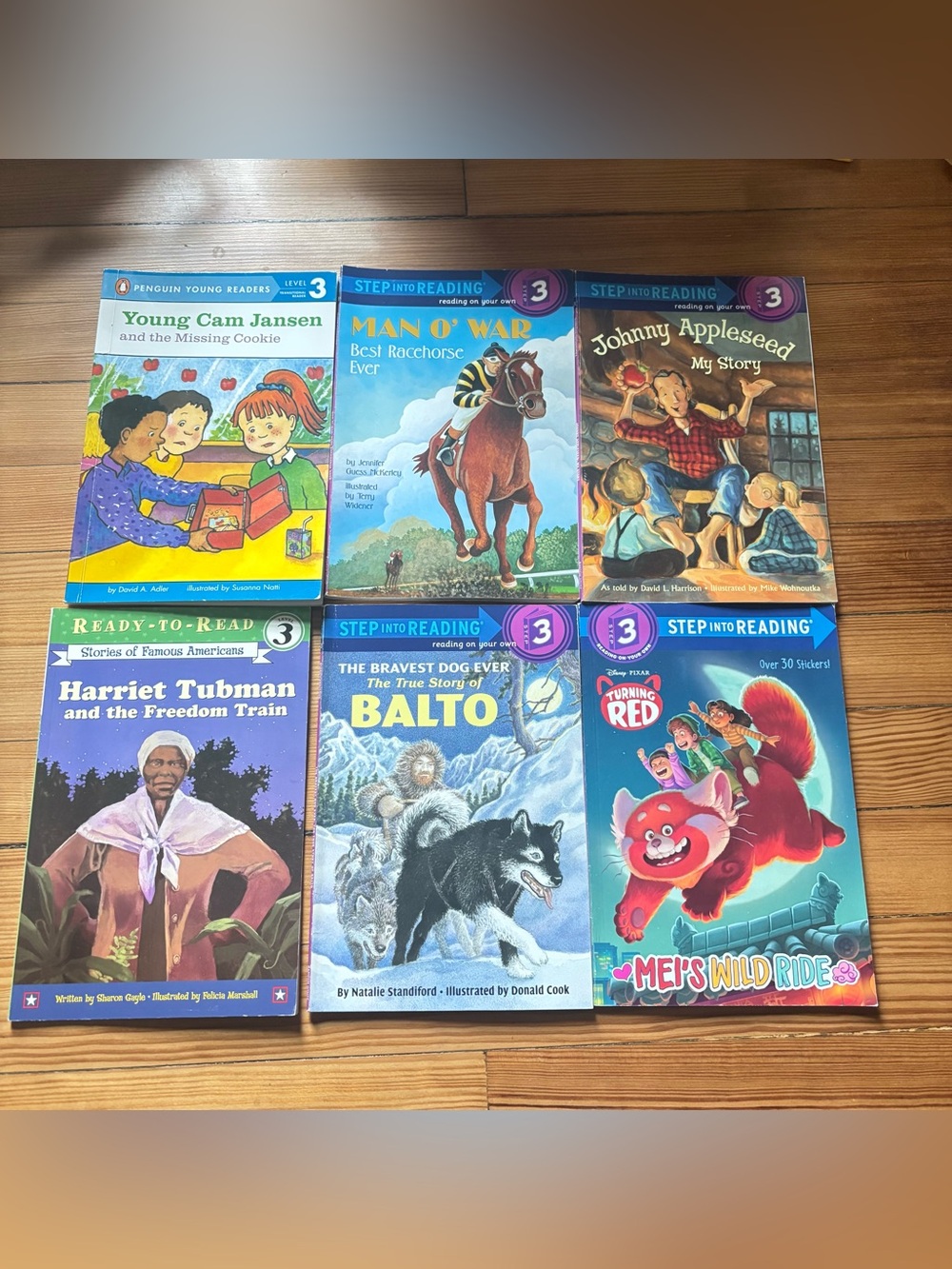 Lot of 6 Step Into Reading / Ready To Read Level 3 Children’s Books